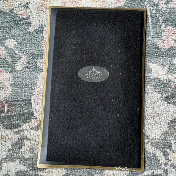 🆕 SIGNED John Derian Floral Print Dish Tray Plate Catch All Design Hanging Art - Picture 10 of 13